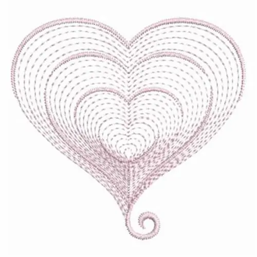 Stacked Hearts Embroidery Design Grab Now