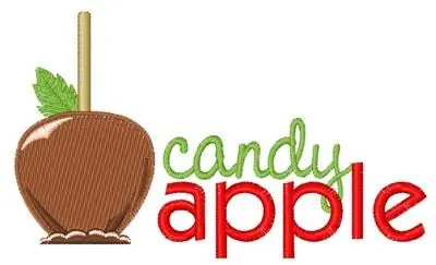 Candy Apple Embroidery Design Budget