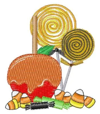 Fall Treats Embroidery Design Shop Now