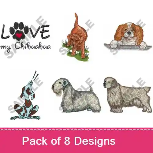 Don’t Miss Out Love My Dog Embroidery design pack by Great Notions, Embroidery Packs on EmbroideryDesigns.com