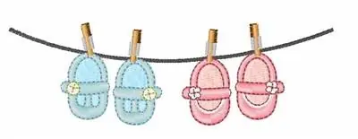 Baby Shoes Embroidery Design Factory Price