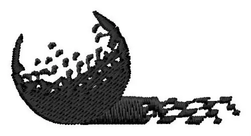 Golf Ball Embroidery Design Wholesale