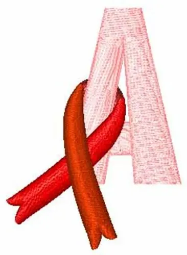 Hope Ribbon A Embroidery Design Shop Now