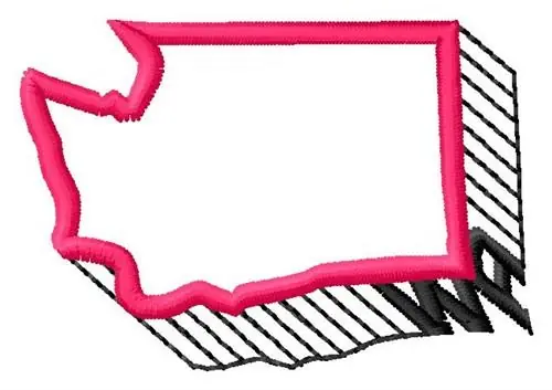 Free Returns Washington Embroidery Design