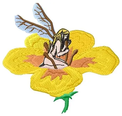 Clearance Flower Fairy Embroidery Design