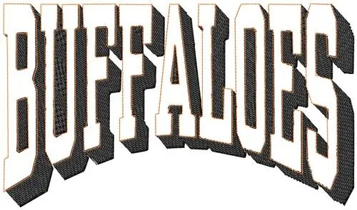 Limited Offer Buffaloes Embroidery Design