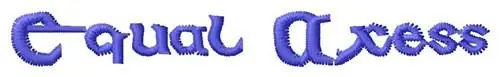 Equal Axess Embroidery Design Top Rated