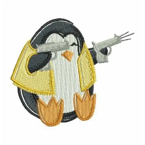 Hassle-Free Returns Cowboy Twin Shooter Embroidery Design