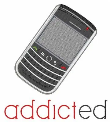 Blackberry Addicted Embroidery Design Warranty Included