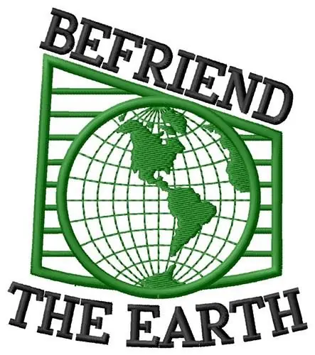 Befriend The Earth Embroidery Design Top Pick