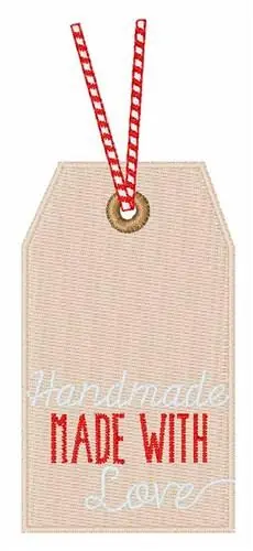 New Release Handmade Tag Embroidery Design