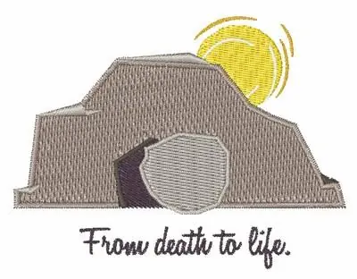 Death To Life Embroidery Design Discount