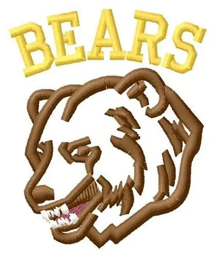 Bears Embroidery Design Fan Favorite