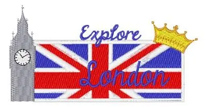 Save Now Explore London Embroidery Design