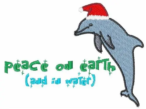 Peace On Earth Embroidery Design Direct From Manufacturer