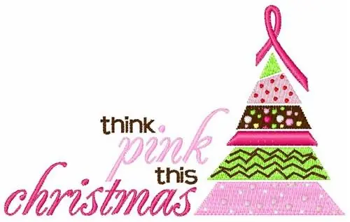 Discount Think Pink Embroidery Design