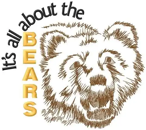 Top Rated All About The Bears Embroidery Design