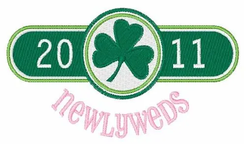 Newlyweds Embroidery Design Price Cut