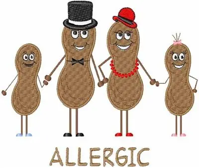 Allergic Embroidery Design Trusted Brand