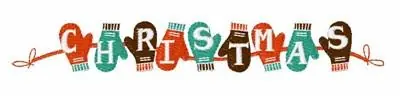 Christmas Mittens Embroidery Design Limited Time