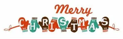 Time-Limited Merry Christmas Embroidery Design