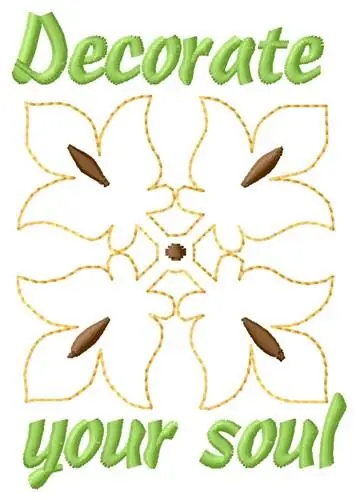 Exclusive Decorate Embroidery Design