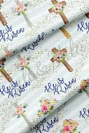 Easter Liverpool Fabric Easter75 He is Risen TBP102 with Free $89.99 Bundle Final Sale