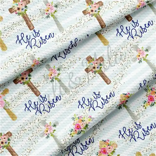 Easter Liverpool Fabric Easter75 He is Risen TBP102 with Free $89.99 Bundle Final Sale