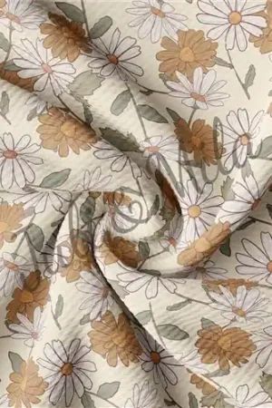 Limited Time Printed Floral Fabric for Bows Sunflowers (F67 with Free $89.99 Bundle