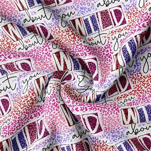 Valentine's Day Printed Liverpool Bullet Textured Stretch Solid Strip Thick Knit Jersey Fabric Holiday Sale