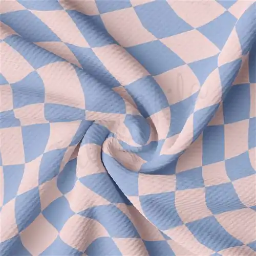 Printed Liverpool Fabric AA2526 Check with Free $89.99 Bundle Exclusive