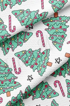 Christmas Printed Liverpool Fabric flower AA1859 with Free $89.99 Bundle Weekend Sale
