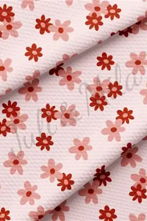 Valentine's Day Printed Liverpool Fabric Floral111 with Free $89.99 Bundle Best Choice