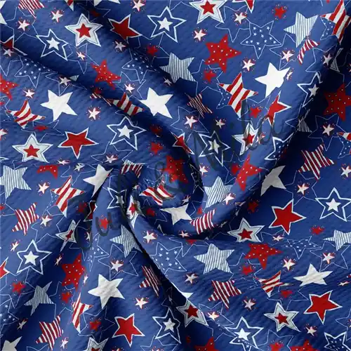 Patriotic 4th of July Printed Liverpool USA Flag (PT with Free $89.99 Bundle Money Back Guarantee