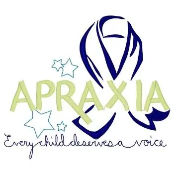 Authentic Apraxia Ribbon Embroidery Design