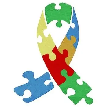 Autism Ribbon Embroidery Design Premium
