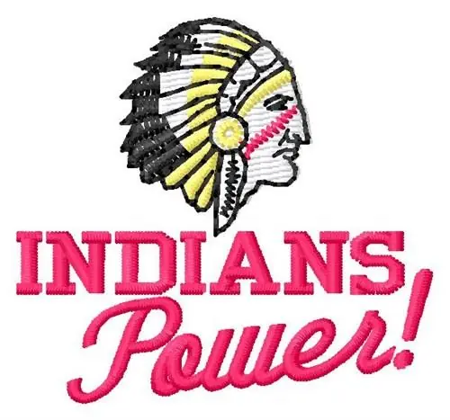 Indians Power Embroidery Design Direct From Manufacturer