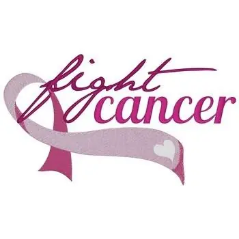 Fight Cancer Ribbon Embroidery Design Bulk Order