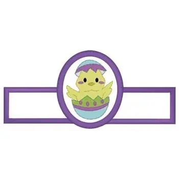 Special Discount Chick Easter Egg Holder Embroidery Design