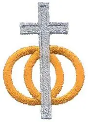 Marriage Symbol Embroidery Design New Release