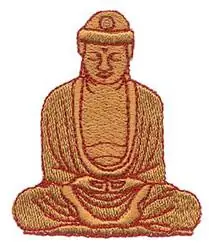 Buddha Embroidery Design Cheap