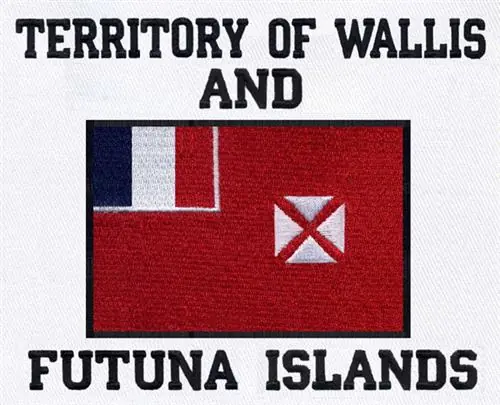 Wallis and Futuna Islands Embroidery Design Discount