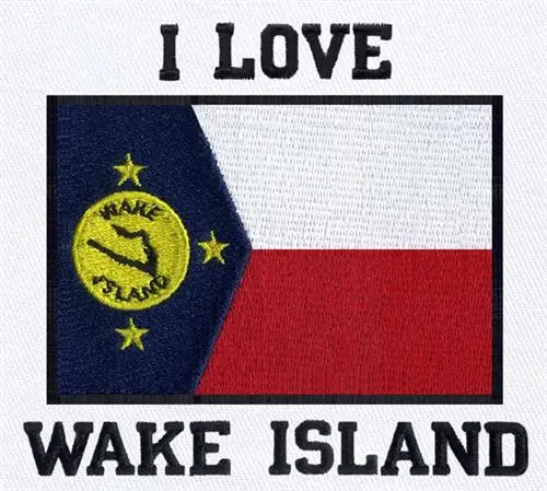 Hassle-Free Returns Love Wake Island Embroidery Design