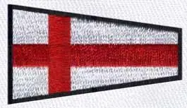 Factory Price Pennat Flag Number 8 Embroidery Design