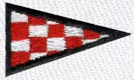 Brand New ICS Flag Emergency Embroidery Design