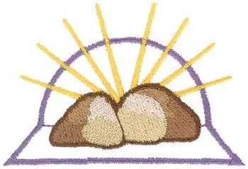 Bread Embroidery Design Same Day Shipping