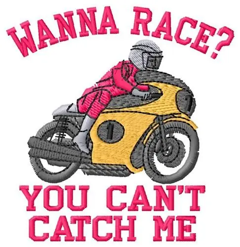 Instant Buy Catch Me Embroidery Design