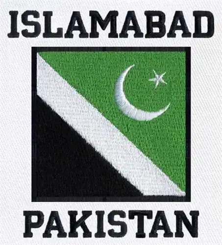Islambad Pakistan Embroidery Design Crafted