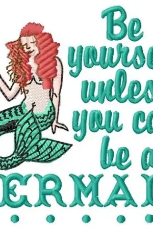 YBe ourself Embroidery Design Best Seller