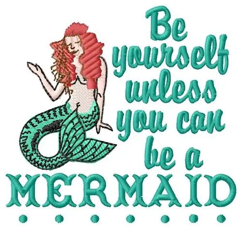 YBe ourself Embroidery Design Best Seller